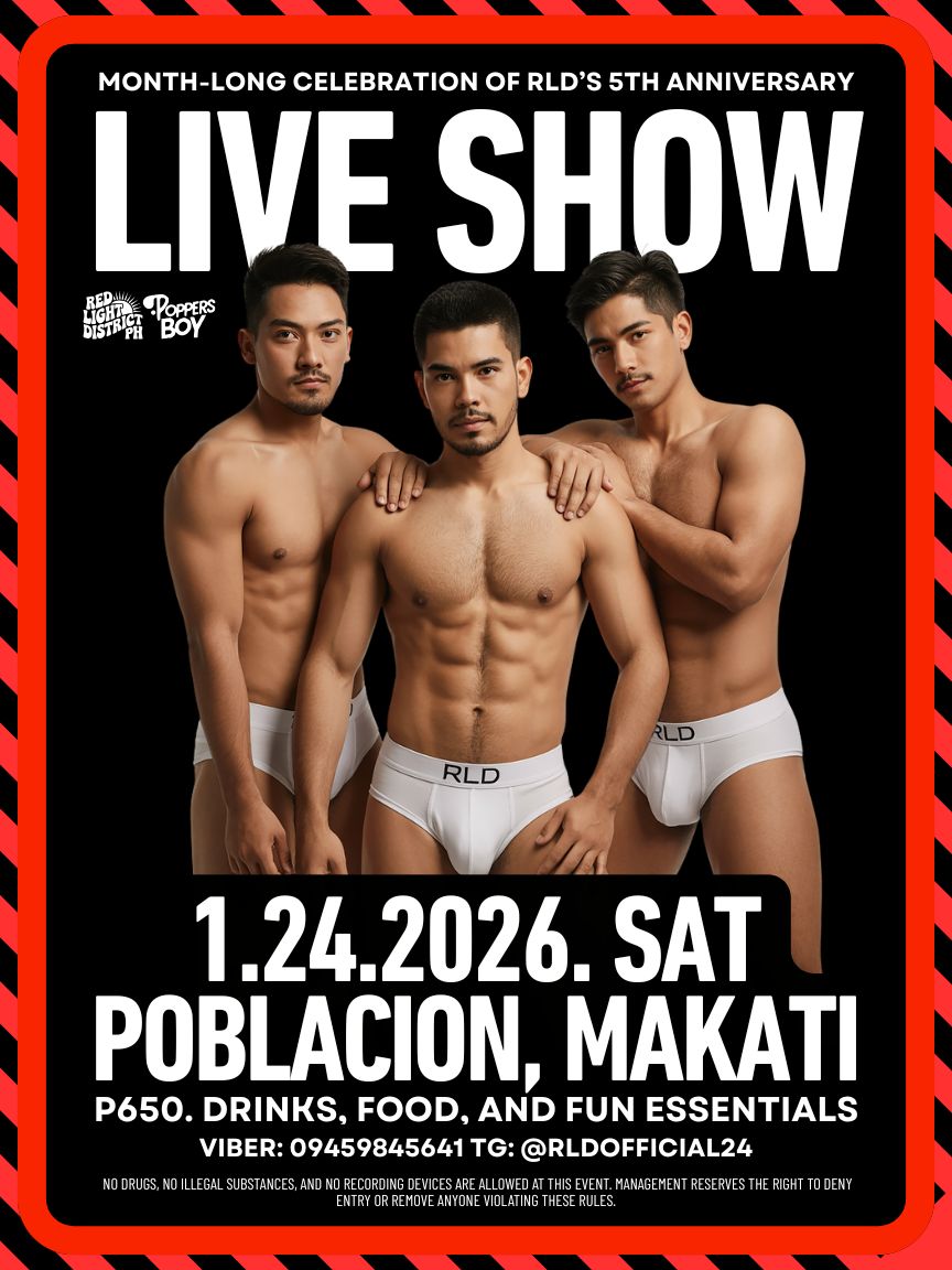 RLD_OfficialPH's tweet image. 2 Nights of Back 2 Back Events this week! Come and Join us Open for everyone who wants to join 💦💦

Kindly DM and Viber for more details 

🍻 UNLI DRINKS
🍟 PICA PICA CHIPS
💦 DARK ROOM

Poppers sponsored by @PoppersBoy01

FAQs? Dm &amp;amp; Follow: @RLD_OfficialPH(Admin) 📩
Viber:…