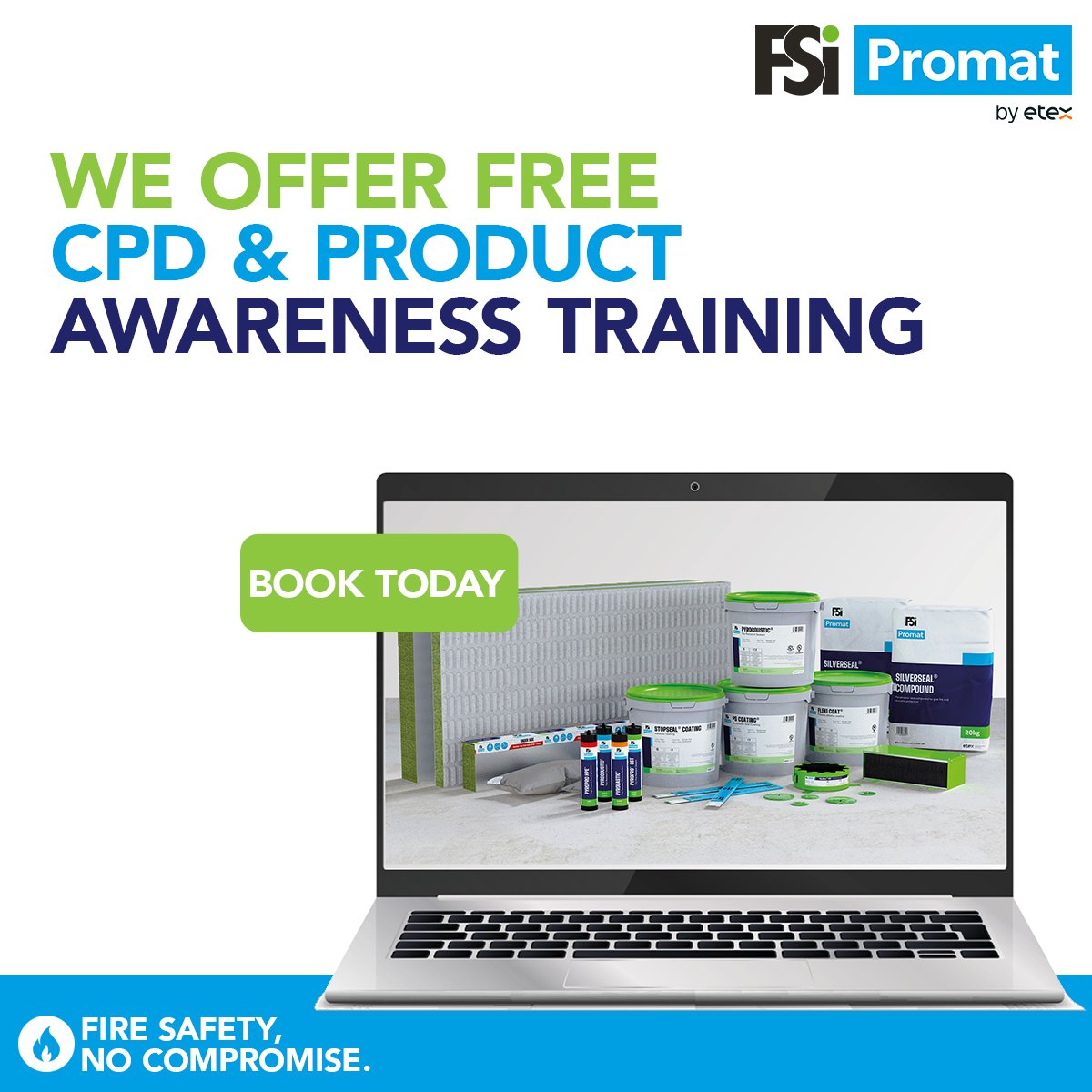 FSiPromat's tweet photo. Boost your knowledge in passive fire protection and façades this year. 💡
We offer free CPD and Product Awareness Training — online or in person, at your office or our Measham site.
https://t.co/xjfBrcfxP5 https://t.co/XwS2RU2FAU