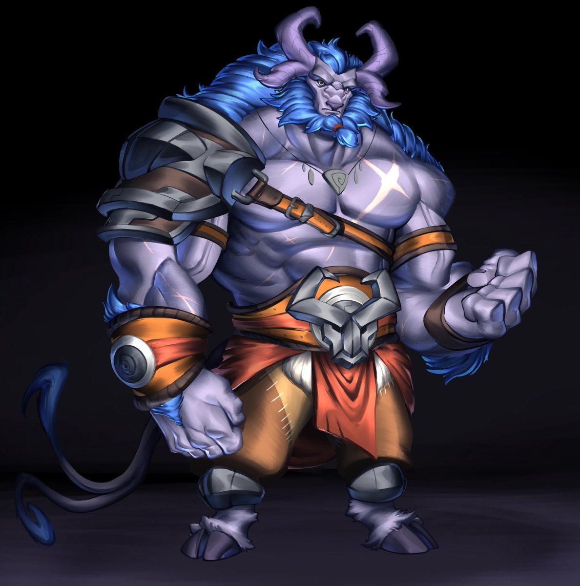 Hctorvalos2's tweet photo. My take on a #alistar fan rework ✌️
#LeagueOfLegends #LeagueOfLegendsFanArt https://t.co/nas7xZIXzX