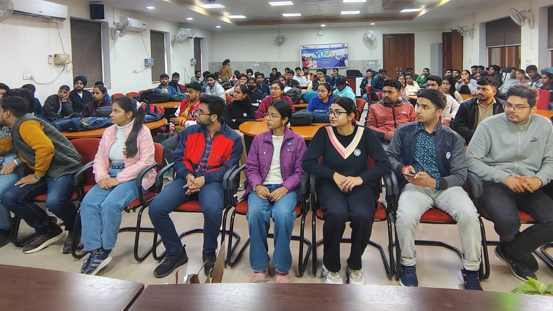 NSSRDUPUK's tweet photo. Viksit Bharat Yuva Connect Programme organized by NSS Unit of Department of Technical Dairying BHU, Varanasi Uttar Pradesh on 19.01.2026

#YuvaConnect #MYBharat #VBYCP

@YASMinistry @mansukhmandviya @khadseraksha @MYBharatHQ @_NSSIndia https://t.co/oIyRVzWbSS