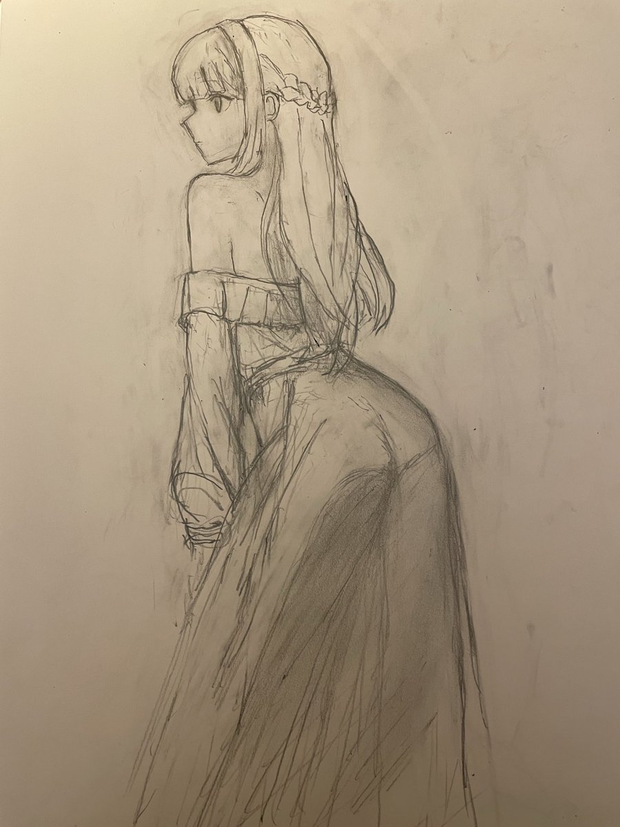 code_finalis's tweet image. 本日の模写お絵描き！