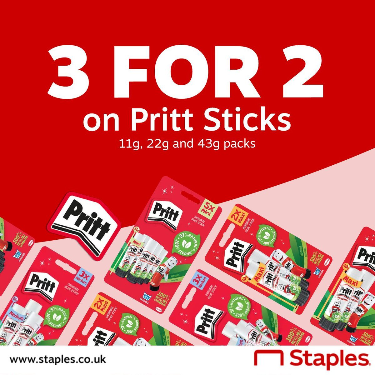 Staples UK tweet media