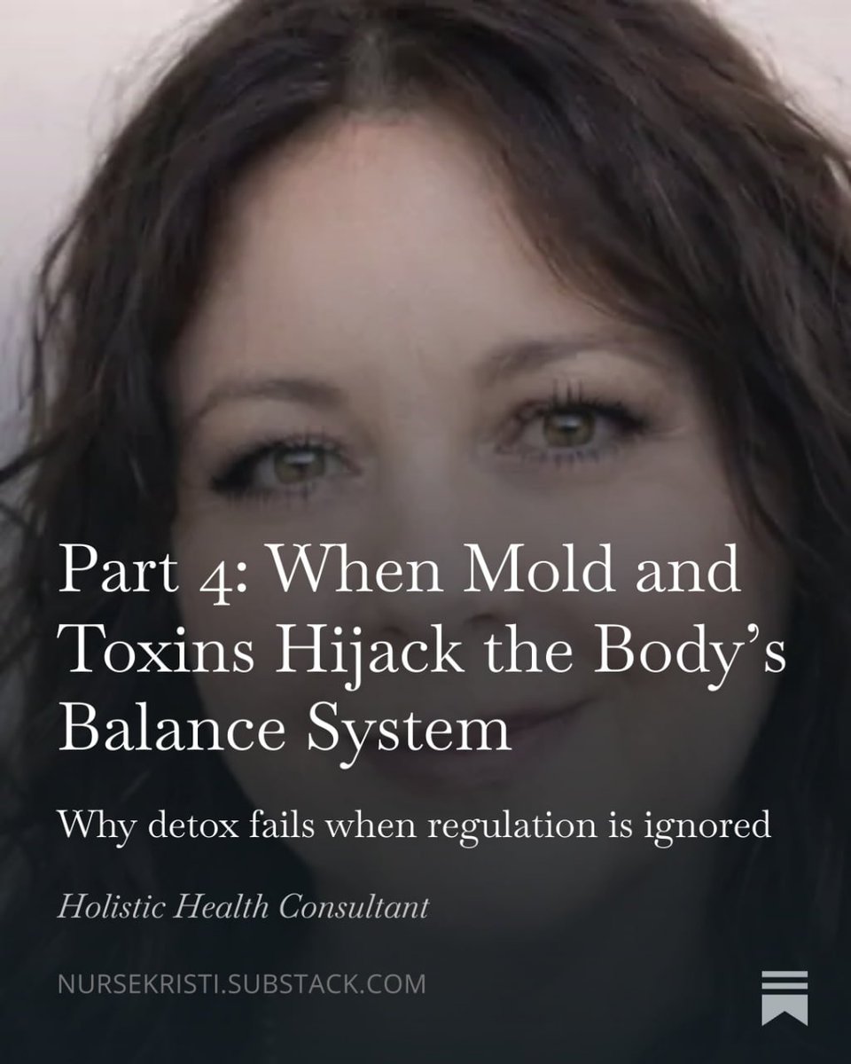KilburnKristi's tweet photo. Part 4: When Mold and Toxins Hijack the Body’s Balance System https://t.co/AkSwQqT2sO https://t.co/8LmJfWUuBM