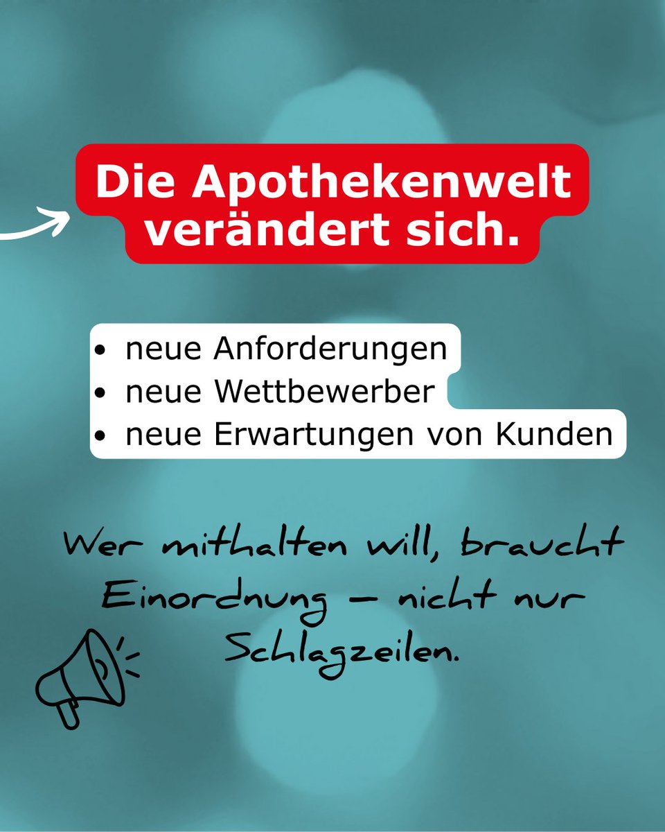 MAK_GmbH's tweet photo. Marketing, Trends, News – und alles betrifft deine Apotheke.
Im MAK Blog greifen wir diese Themen auf:
- Marketing-Tipps für Apotheken
- Trends &amp; Entwicklungen der Branche
- Aktuelle Themen aus der Apothekenwelt
#ApothekenMarketing #Apothekenwerbung #ApothekeVorOrt #MAK https://t.co/iTkonRIrL2