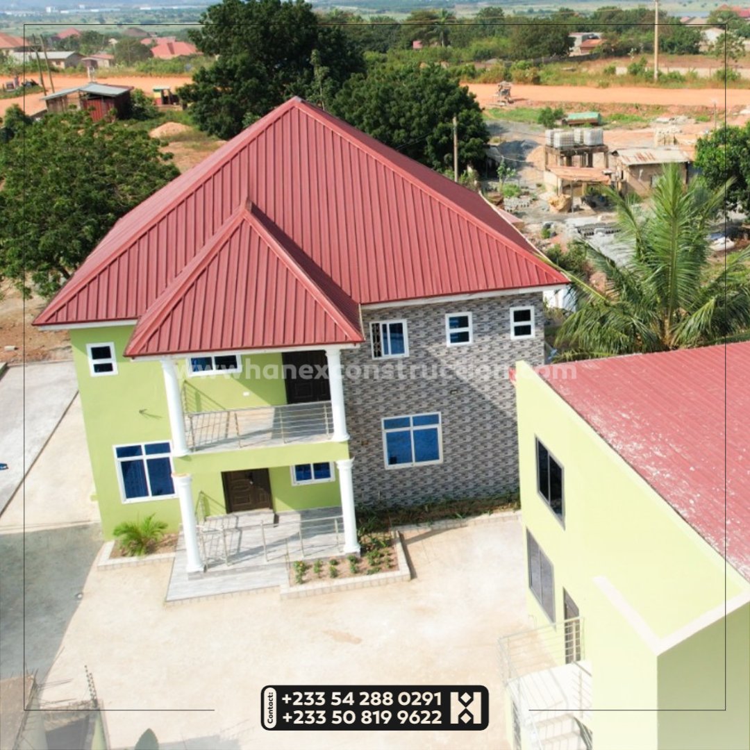 From foundation to completion, this school structure is another successful project delivered by us.
Start your project journey with a team you can trust.

Call/WhatsApp: 050 819 9622 | 053 132 0488
Visit:hanexweks.com
#GhanaConstruction #BuildingInGhana