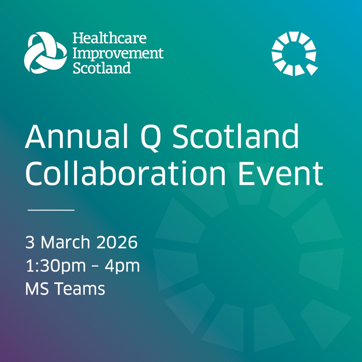 online_his's tweet image. Join us for the Q Scotland Annual Online Collaboration Event!

This year we’re exploring Enabling Change — with practical projects, new approaches, and cross‑sector learning to support high‑quality care.

Register now, link in comments👇 
 #QScotland #QualityImprovement