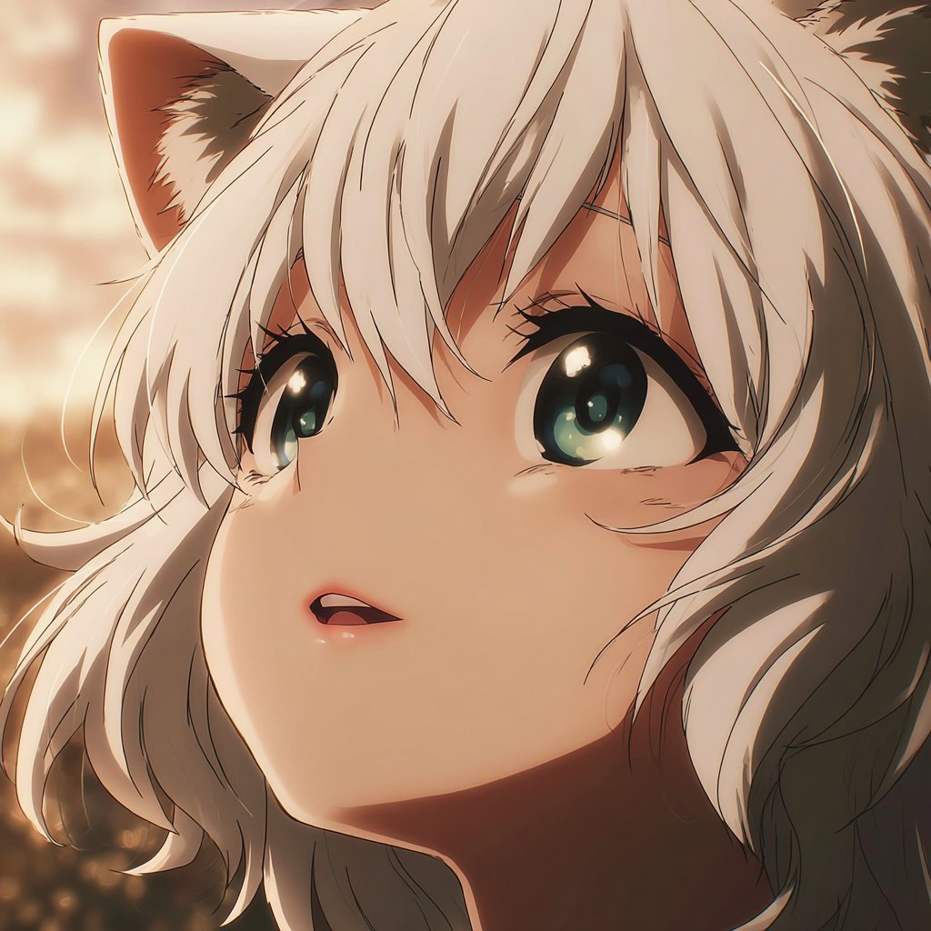 Cinematic anime close-ups