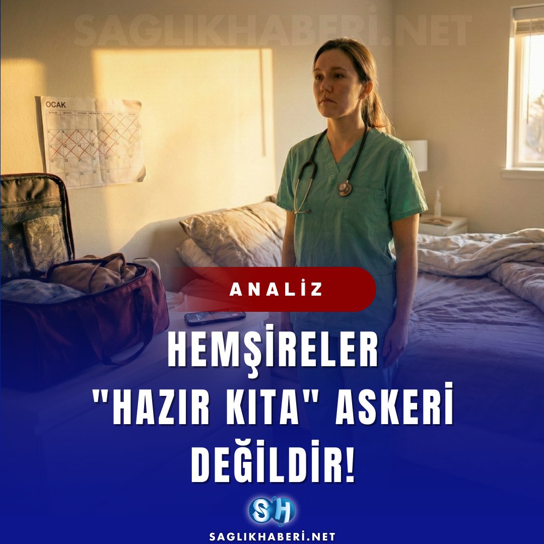 netsaglikhaberi's tweet photo. 🚨 ANALİZ | HEMŞİRELER "HAZIR KITA" ASKERİ DEĞİLDİR!

Hastanelerde "personel eksikliği" gerekçesiyle listelerin sürekli delinmesi, hemşirelerin özel hayatını yok ediyor.

⚠️ Tespit: İzinli günde nöbete çağırmak, istisna olmaktan çıkıp "yönetim tarzı" haline geldi. Hemşirenin planlı bir hayatı, dinlenme hakkı ve ailesi olduğu unutuluyor.

@saglikbakanligi

🔗 Detaylar: https://t.co/7sS1hM4gaY

#Hemşire #Nöbet #SağlıkSistemi #Tükenmişlik #Mobbing