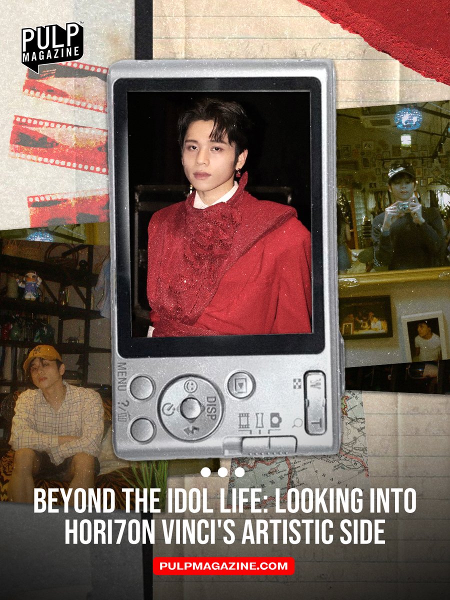 Known as the main vocalist of the global pop group HORI7ON, Vinci continues to stand out with his creativity in photography and typography.

READ: tinyurl.com/HORI7ONVinciAr… 

#HORI7ON #HORI7ONVinci #Ppop #music #PULPMagazine <a href="/HORI7ONofficial/">HORI7ONofficial</a>