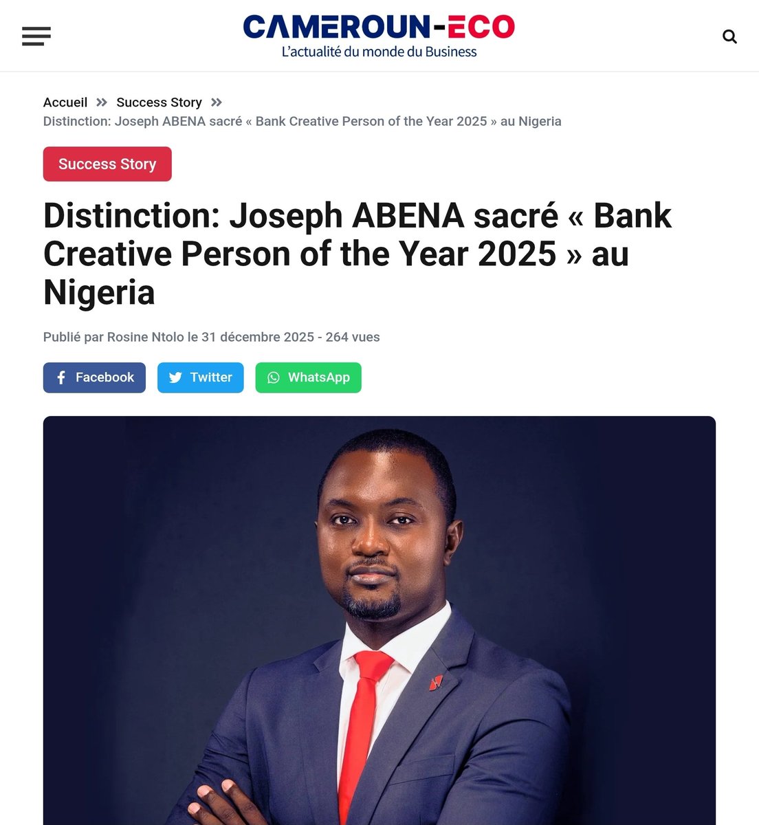 Joseph ABENA 🇨🇲 tweet media
