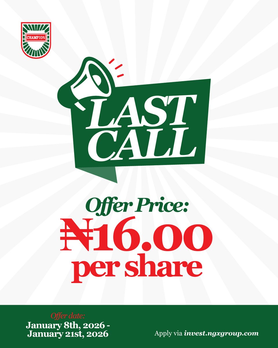 Champion Breweries Plc tweet media