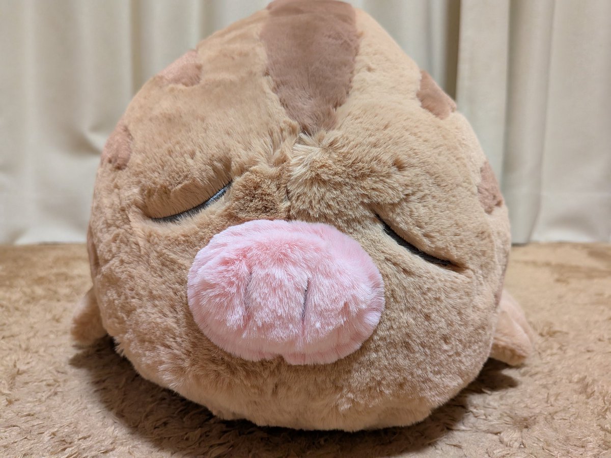 ふわふわ抱きぬいぐるみ #ウリムー きた〜〜〜〜〜〜〜〜〜 かわい