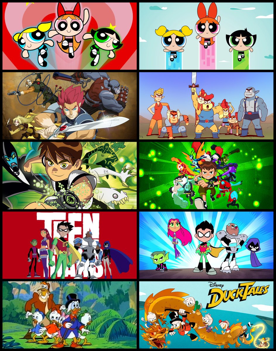ToonHive's tweet image. Which reboot actually did justice to the original?