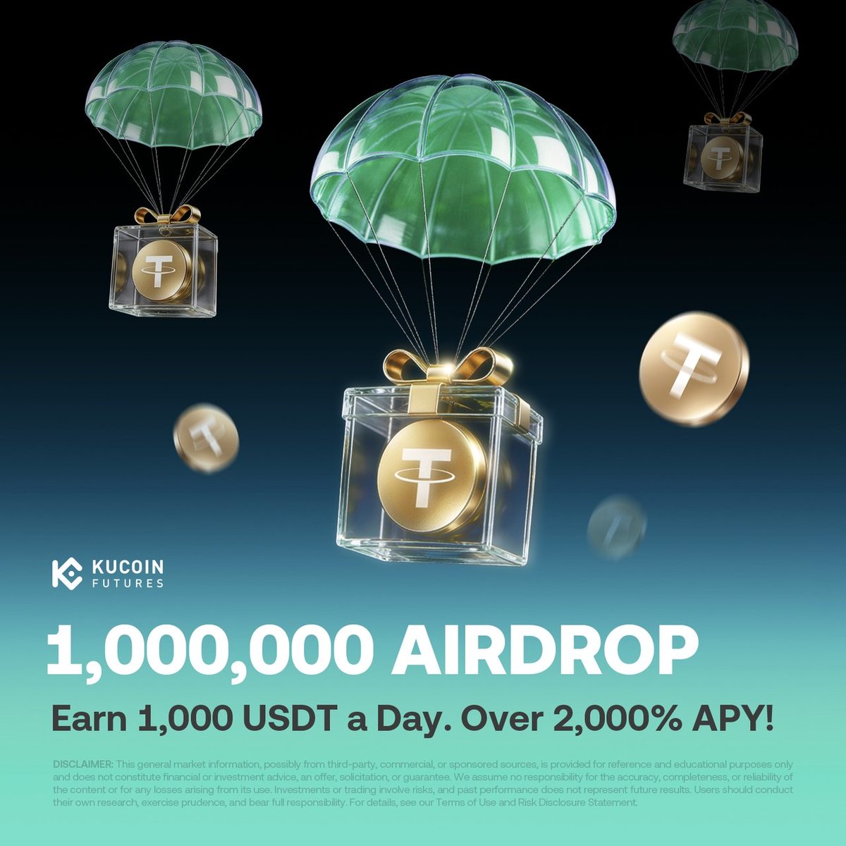 KuCoinFutures's tweet image. 🔥 Join the 1M Airdrop: Trade New ELSAUSDT Futures! 🔥

Phase 1 is LIVE with a 200,000 $ELSA prize pool!
🚀 Earn up to 1,000 USDT daily &amp;amp; experience over 2,000% APY!
👉 Start here: kucoin.com/campaigns/futu…

Ready to trade? kucoin.com/trade/futures/…
#KuCoin #FuturesTrading #Airdrop…
