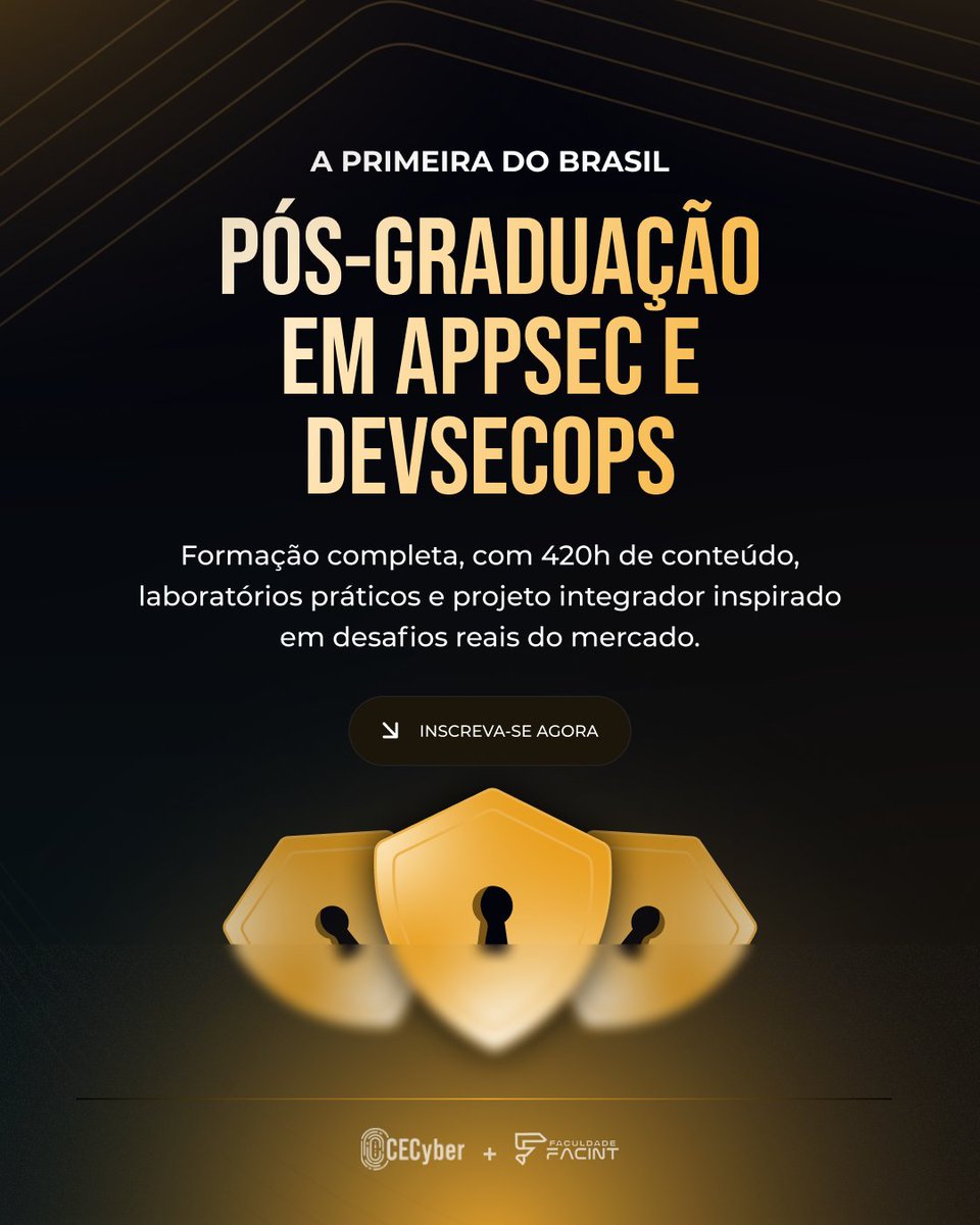 Cássio B. Pereira | AppSec tweet media