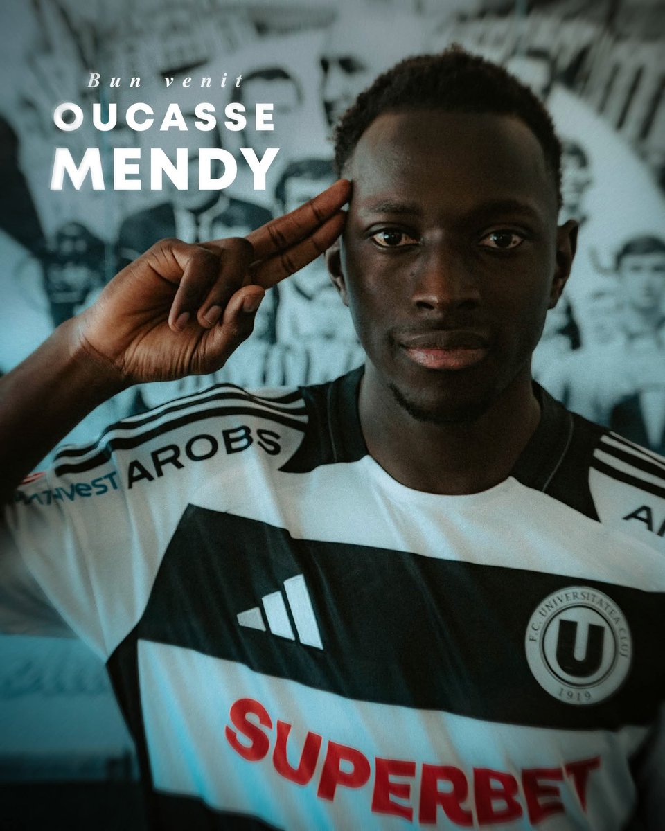 Bienvenue, Oucasse Mendy! ⚪⚫

🤝 Clubul nostru a ajuns la un acord cu formația RAAL La Louvière, care evoluează în prima ligă belgiană, pentru transferul jucătorului francez de bandă dreaptă Oucasse Mendy.

📲 Află mai multe despre noul nostru jucător ➡️ shorturl.at/U3twI