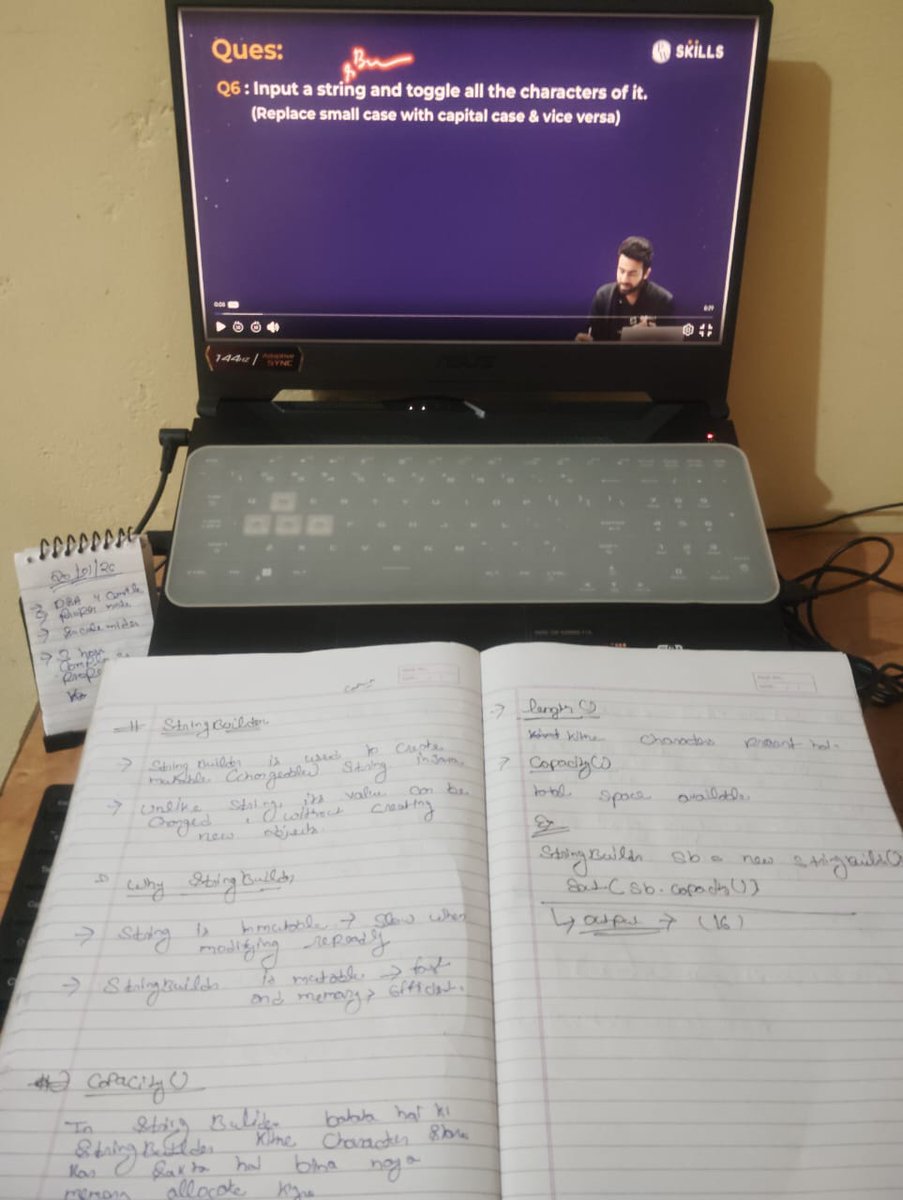HemantGola66481's tweet photo. 🚀 Day 6/30 – DSA Challenge
📘 Learned String & StringBuilder in Java
problems
💻 Code & solutions uploaded on GitHub
👉 https://t.co/Xtm1vkFGCf
#DSA #CodingLife #30DaysOfDSA #Java #Strings #StringBuilder #LeetCode https://t.co/VmKKfFwDwW