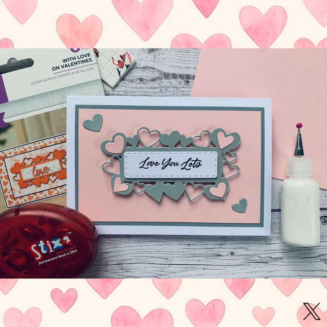stix_2's tweet photo. Here is another lovely example from @elmells83 using stix2 products!!
Valentines is just right around the corner! Don't miss out making your loved ones a card!
#stix2anything #valentinesiscoming❤️ #crafties #pva #taperunner #silicone #pin https://t.co/HIJOsMpAiz