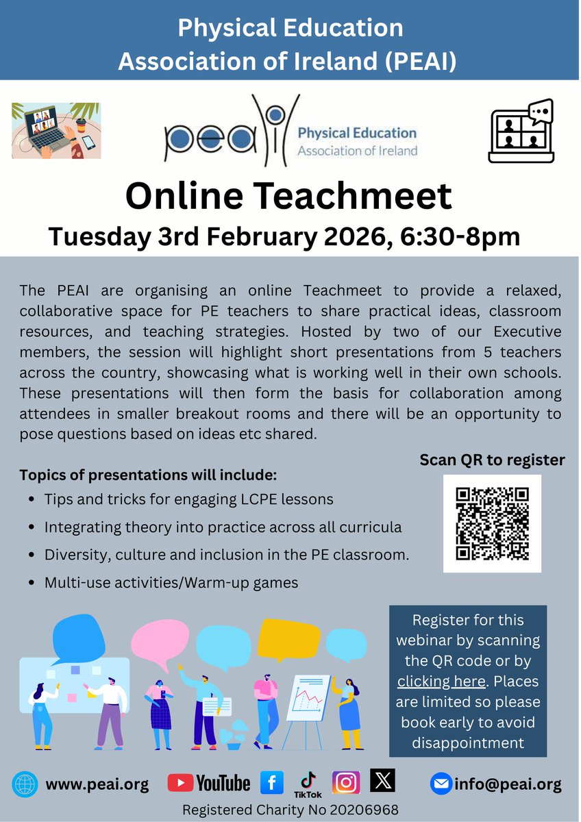 Physical Education Association of Ireland tweet media