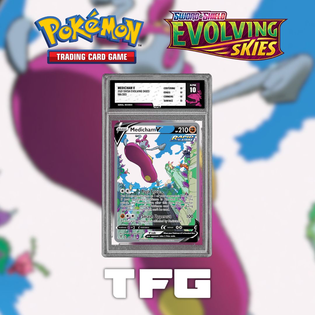 🚫BANNED!🚫

What did poor Medicham do to deserve a ban in the Japanese Expanded Format?! 

#Pokemon #TCG #Medicham #EvolvingSkies #TreeFrogGrading