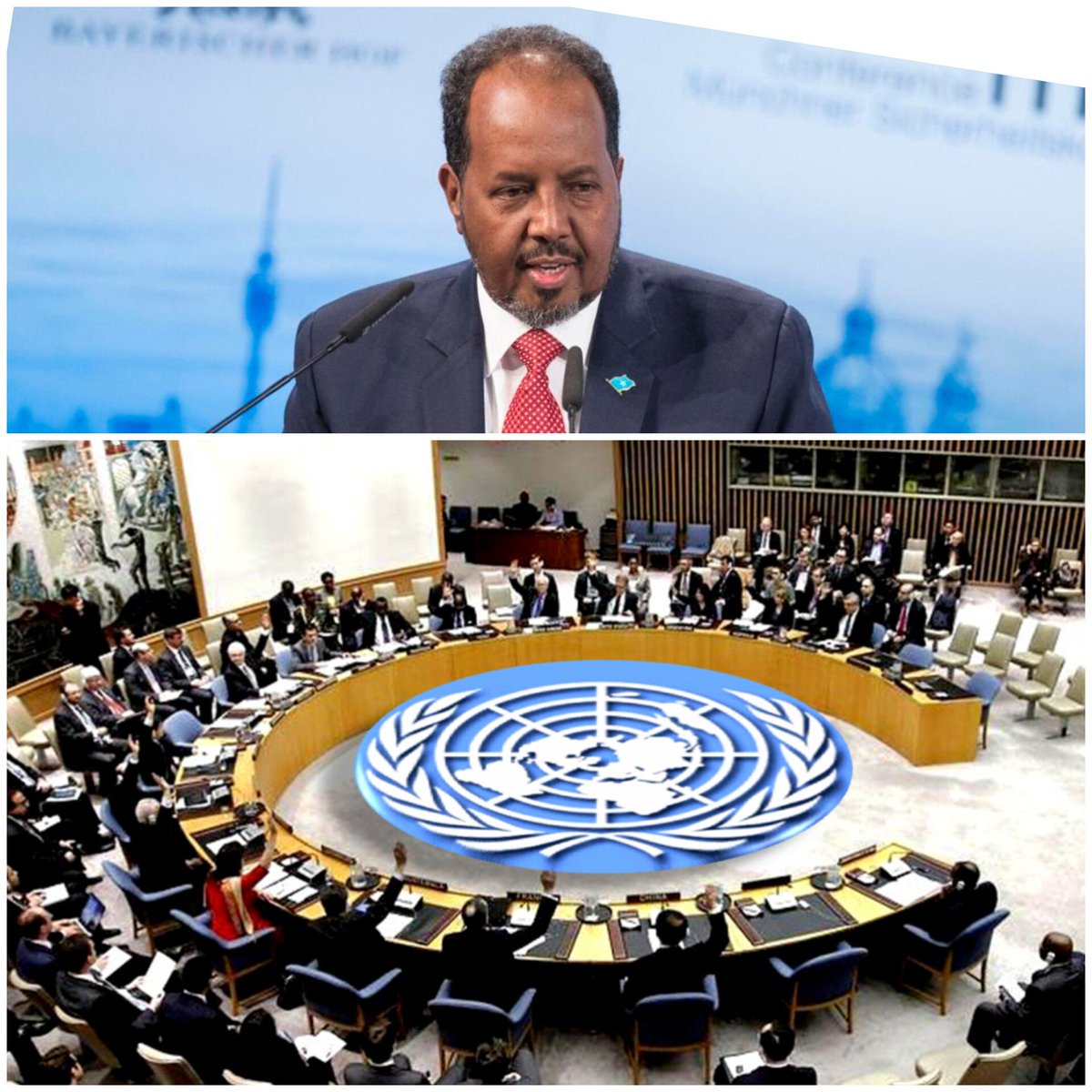 Abdikarindahirr's tweet photo. ┈☆عاجل☆┈🚨🚨
فخامة رئيس جمهورية الصومال الفيدرالية الدكتور حسن شيخ محمود، اجتماع مجلس الأمن التابع للأمم المتحدة في مقر الأمم المتحدة.

سيضم الاجتماع ممثلين عن جميع الدول الأعضاء في مجلس الأمن، بالإضافة إلى ممثلين دوليين.

يأتي هذا الاجتماع الهام في وقتٍ يعزز فيه الصومال دوره في الدبلوماسية العالمية، ويسهم بشكل أكبر في تحقيق السلام والأمن الدوليين.

ويُبرز ترؤس الرئيس محمود للمجلس التقدم الذي أحرزه الصومال في إعادة بناء حكومته، وتعزيز أمنه، وتوطيد علاقاته الدولية.
#الصومال
#الأمم_المتحدة