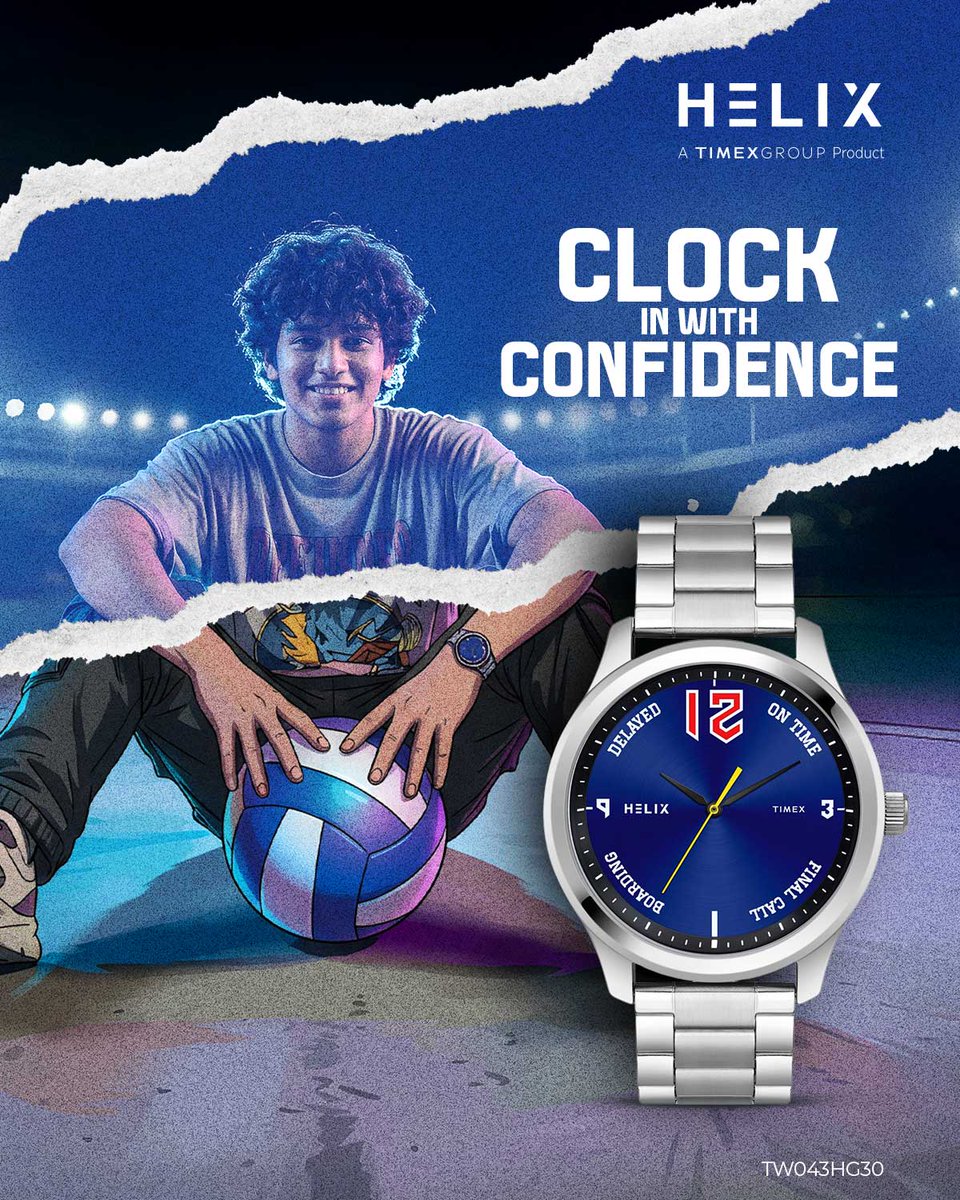 Step in assured. Stay confident. Helix has your timing covered.