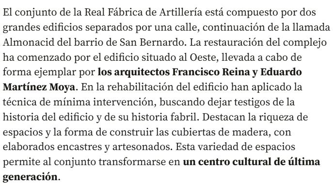 Edartec's tweet photo. “La Fábrica de Artillería, un lujo desconocido para Sevilla.” Este es el título del artículo que hoy 20 de enero de 2026 publica D. Fernando Mendoza, arquitecto.

https://t.co/CNo5ZyrUR6 https://t.co/uqi5fTnQ2Q