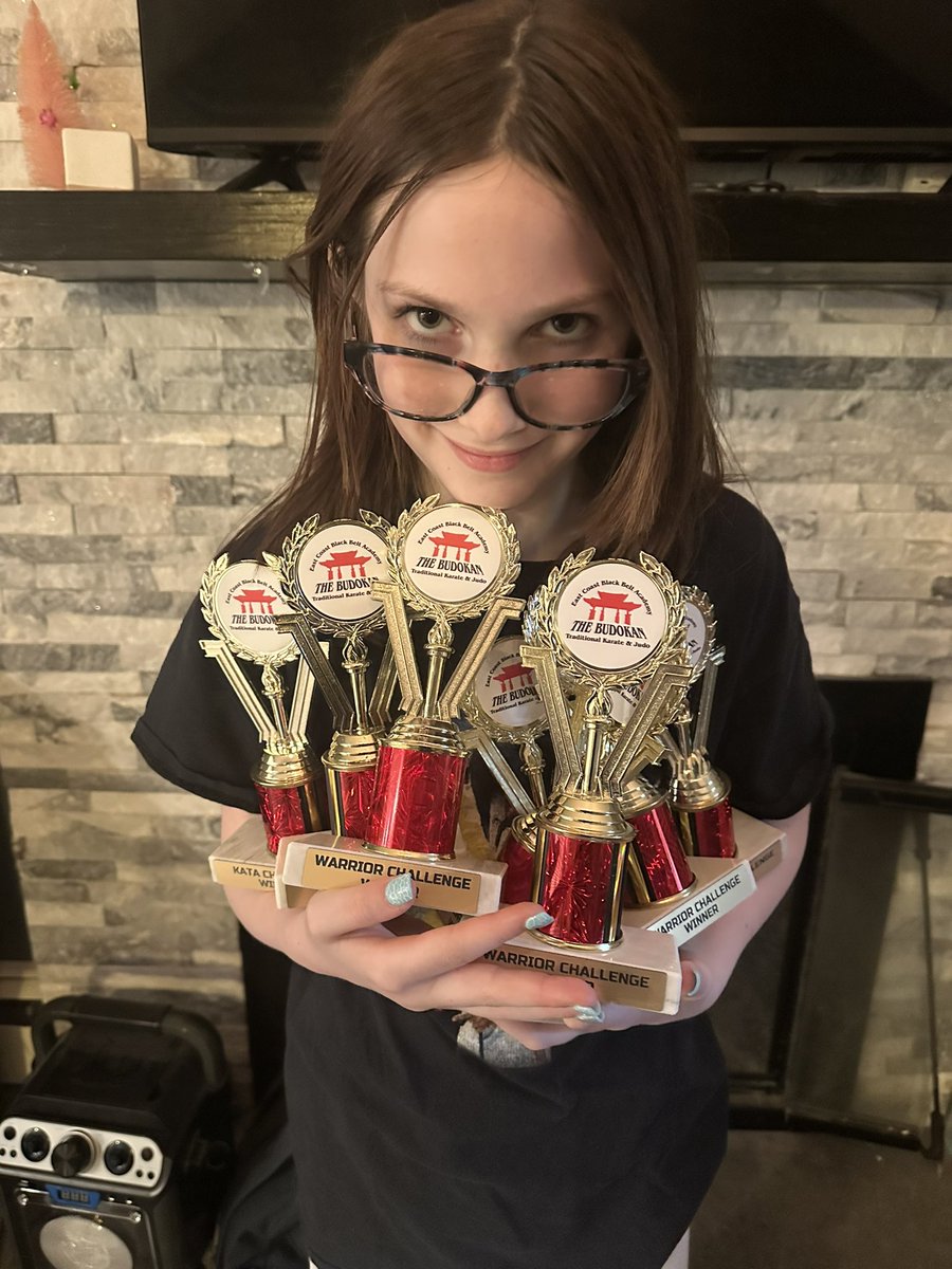 My Daughter said she would give Trump all her Karate Trophies is he stops!  Oh… and the Epstein Files.  #WWII #GreenlandIsNotForSale #Greenland  #EpsteinFiles #NobelPrize