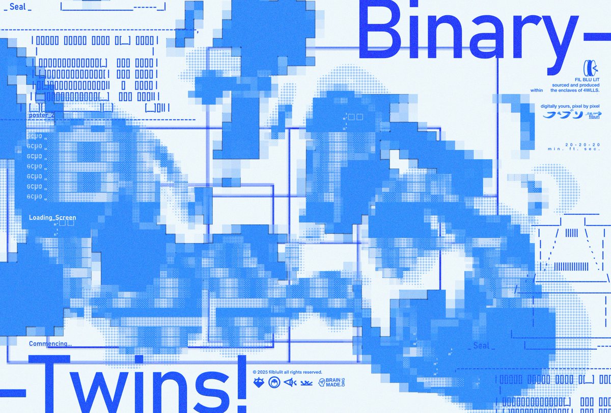 filblulit's tweet image. 【BinaryTwins】: deforme