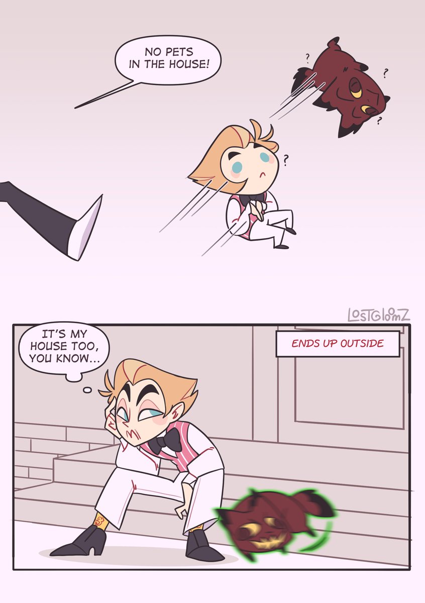 "Duck FM"
Human AU and cat 😈

#radioapple #HazbinHotel