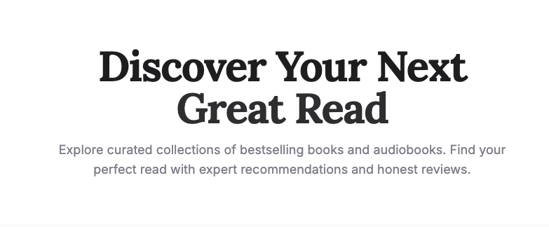 Discover Your Next Great Read
Explore curated collections of bestselling books and audiobooks. Find your perfect read with expert recommendations and honest reviews.

gooddigitalbooks.com
#books