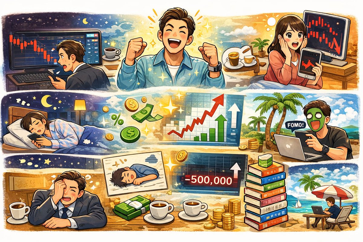 📢トレードあるある募集！ トレード経験者なら共感できる「あるある」を募集します。皆さんの体験を教えてください✨ 動画の企画として採用された場合、FXトレードルームのメンバーが動画内で演じます。  採用された案には、Amazonギフト券を1,000～3,000円をプレゼント ...