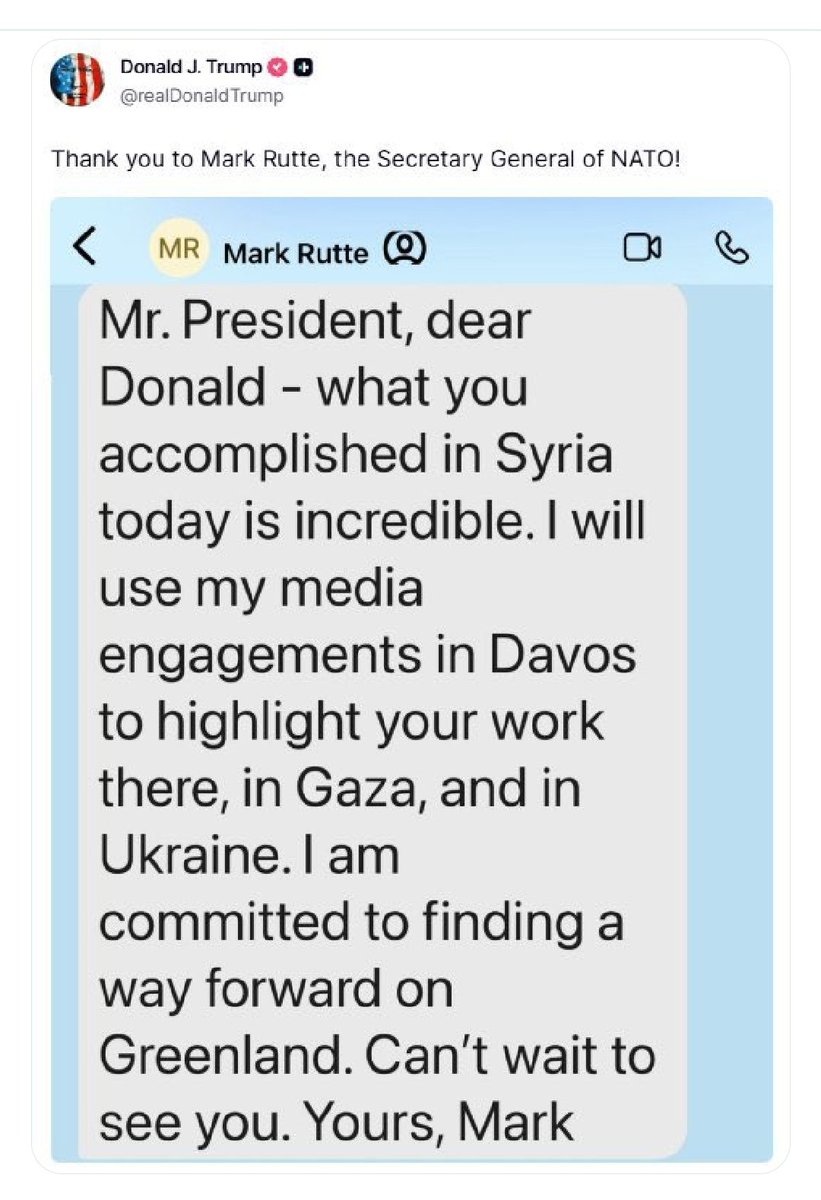 Ik vertaal het!

Donald, 
Ik vergooi mijn reputatie voor de hele wereld, met als doel jou binnenboord te houden. Ik haal mijzelf naar beneden en geef jou het gevoel, dat je belangrijk bent. De poep was ik er later wel af. Ik trek echt álles  kast voor het hoger doel! Liefs Mark