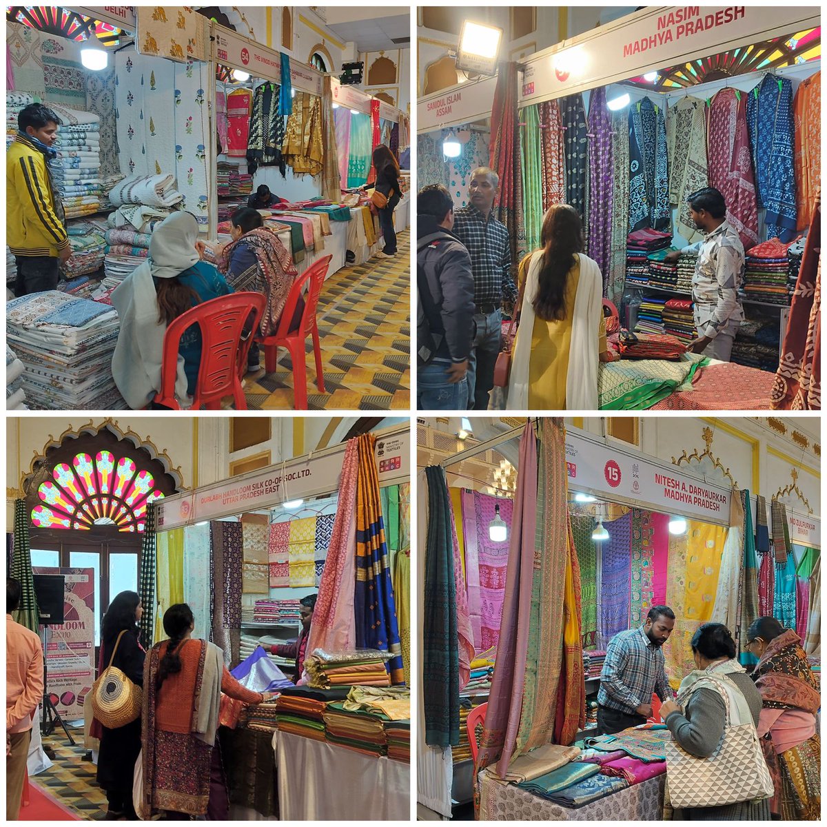 NHDC_Textiles's tweet photo. देश के विभिन्न राज्यों से आए कारीगरों की उत्कृष्ट हथकरघा कृतियों के विशेष प्रदर्शन में आप सादर आमंत्रित हैं|
जहाँ हर धागा भारतीय कला की पहचान है।
🗓 13–22 जनवरी 2026
⏰ 11 AM – 8 PM
📍 सफेद बारादरी, कैसरबाग, लखनऊ
🎟 Free Entry
#WeavesOfIndia #HandcraftedWithLove #MadeInIndia#हथकरघा_विरासत#भारतीय_हस्तकला#HandloomLove#lucknow