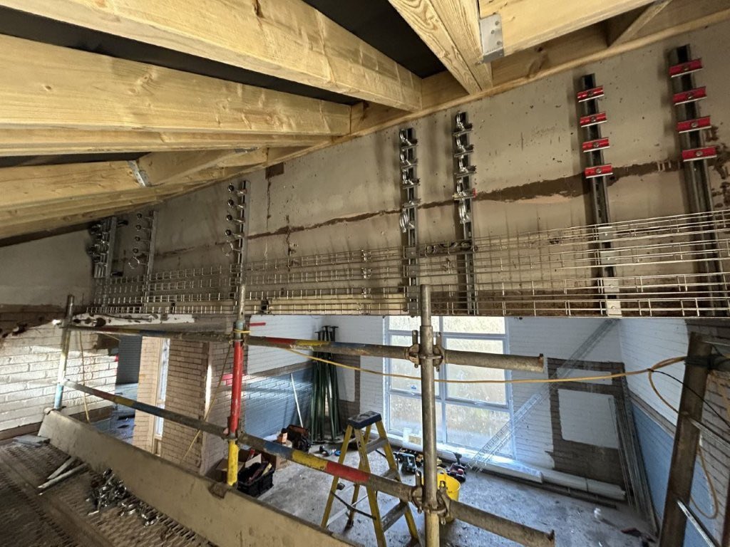 Project Patterdale Update! 

We are turning the former Patterdale YHA into an outdoor education centre for Delta Academies Trust. ￼￼

Drainage, Ducting, and DPM prep✔️

Steelwork installed by <a href="/Langtons/">Langton</a> 

All despite challenging Lake District weather 🌧️👏