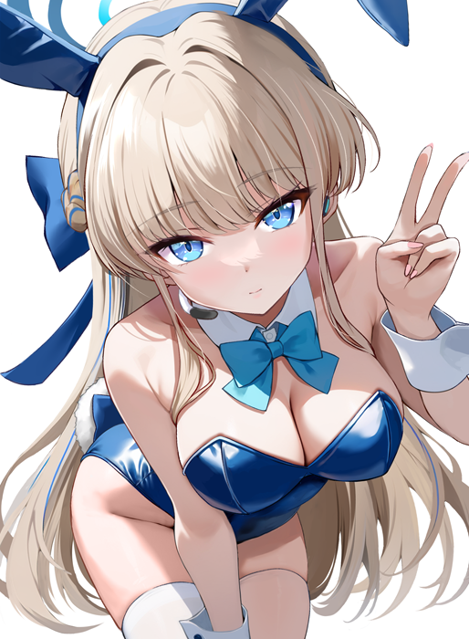 トキ(ブルアカ) ,トキ(バニーガール)(ブルアカ) 「バニートキ #ブルアカ」|泉水茜のイラスト