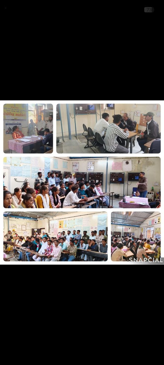 MCCNarmada's tweet photo. તા.૧૯/૦૧/૨૦૨૬ ના સોમવારના રોજ જિલ્લા રોજગાર વિનિમય કચેરીના ઈ.ચા.જિલ્લા રોજગાર અધિકારીના માર્ગદર્શન હેઠળ ઔદ્યોગિક ભરતી મેળાનું આયોજન કરવામાં આવ્યું.આ ભરતી મેળામાં રોજગાર કચેરીના દ્રારા તાલુકા ભરતીમેળાનું આયોજન ઔધોગિક તાલીમ સંસ્થા વાગડીયા ખાતે યોજાયો. https://t.co/152mF9cRT5