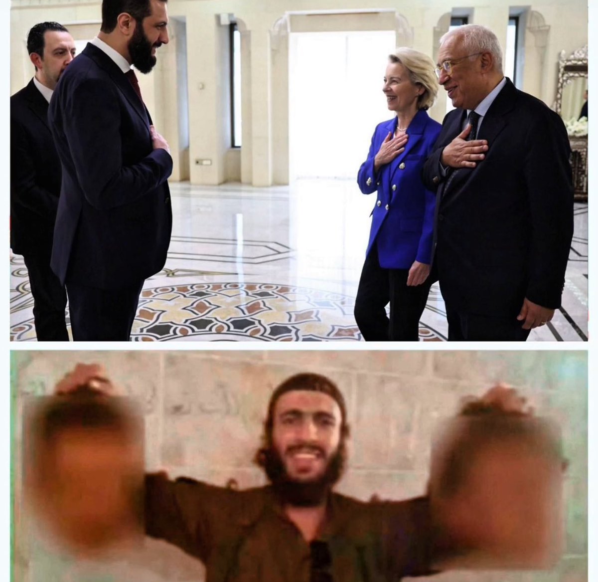 Så äkligt - PKtanten visar vördnad för en terrorist som tagit makten i syrien …