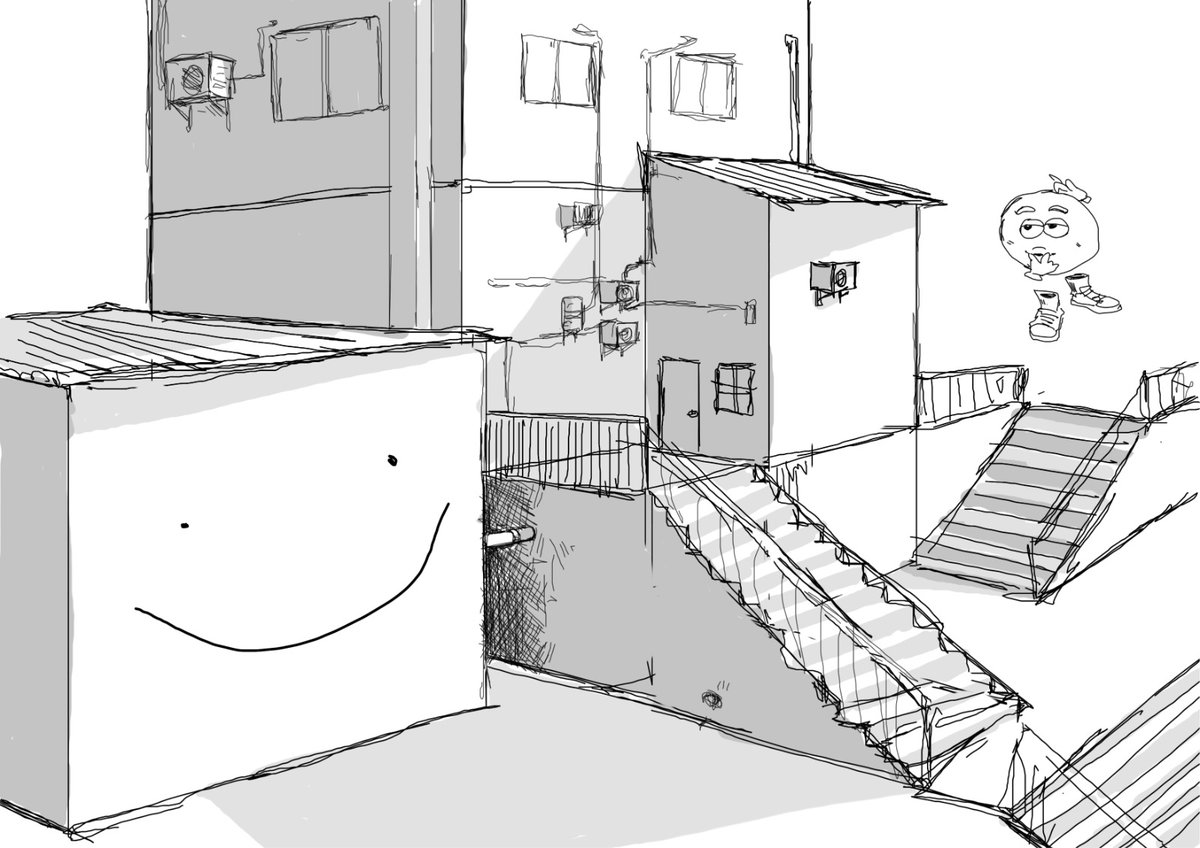 Paprika_chee's tweet image. tamo desenhando cubo tamo