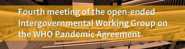 Sulehti's tweet photo. 📢The fourth meeting of the Intergovernmental Working Group (IGWG4) to develop Pathogen Access and Benefits Sharing (PABS) Annex for the #pandemictreaty resumed today, continuing the meeting that began in December. https://t.co/ug3zC0pVW4