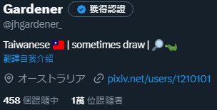 Gardener tweet media