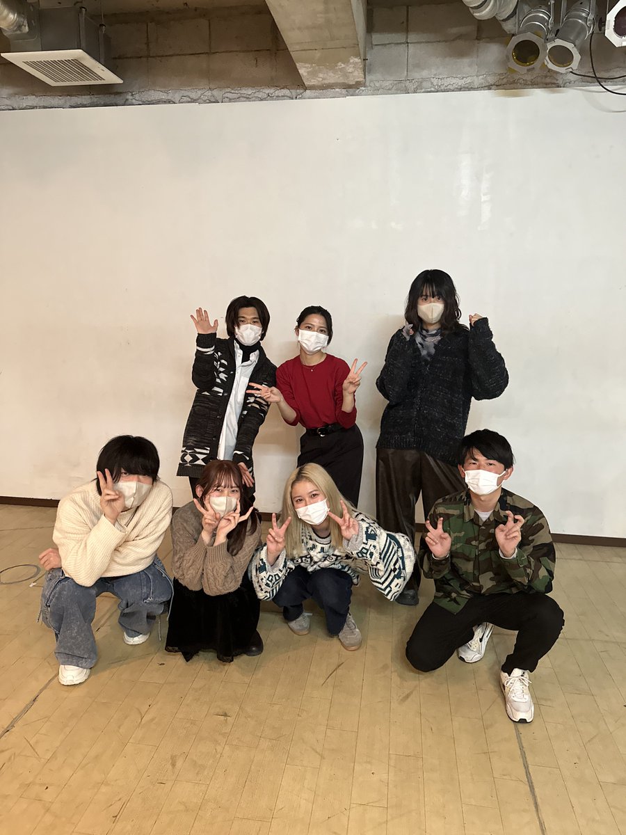 dounimo2020's tweet photo. 東中野バニラスタジオにて最終稽古を終え、いよいよ小屋入りです🏃‍➡️ https://t.co/xqDoFfo7Zn