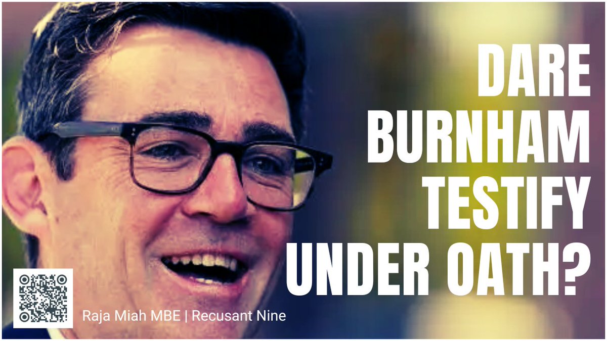 recusant_raja's tweet image. The National Inquiry into the rape gangs will be worthless unless it forces the politicians who enabled this horror to testify under oath.

I've written about three who must be dragged before the inquiry: Jim McMahon, Jess Phillips, and Andy Burnham. These aren't random choices.…