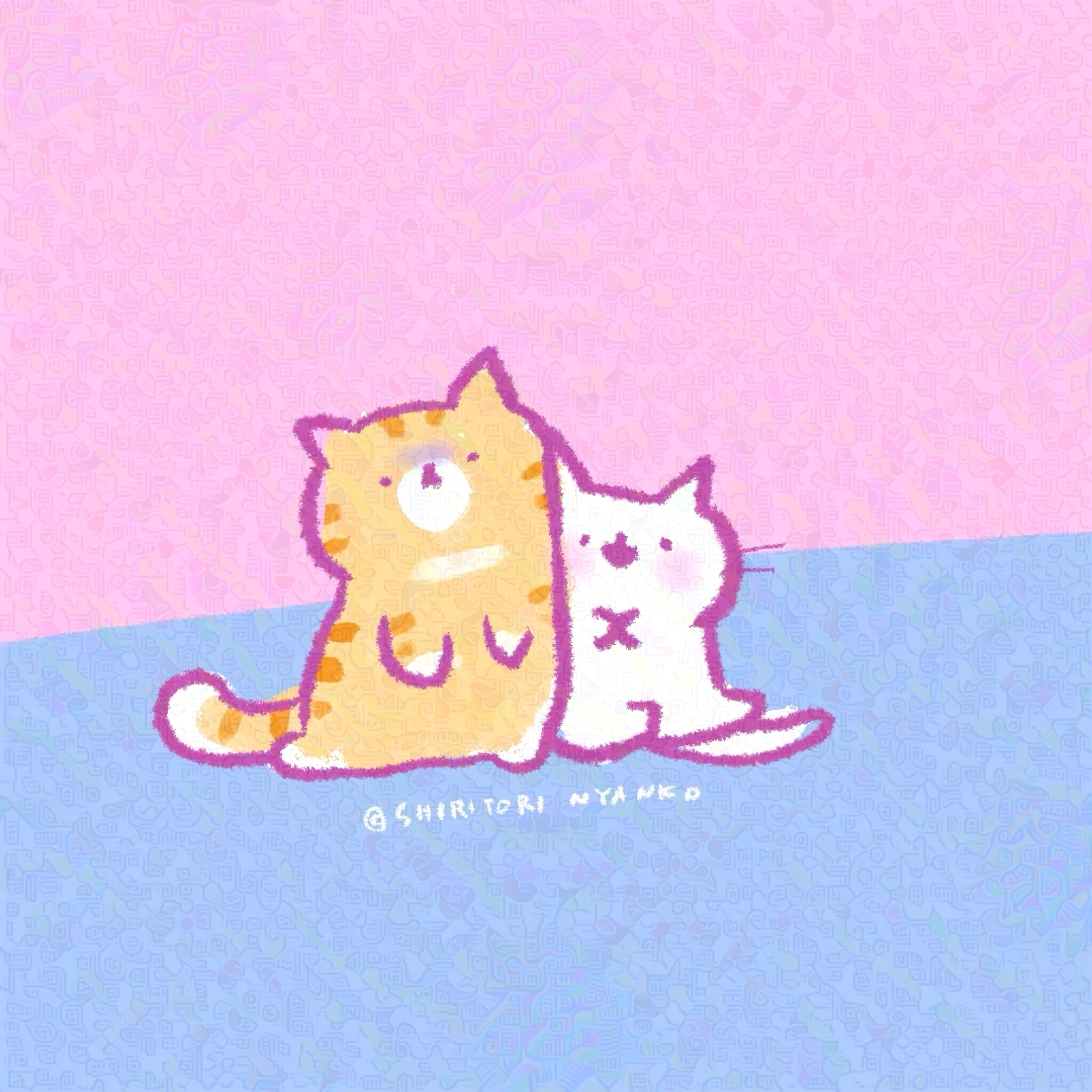 shiritorinyanko's tweet photo. 近さ＝親しさじゃないにゃ🩷ˎˊ˗ https://t.co/hcJyCnfoSM