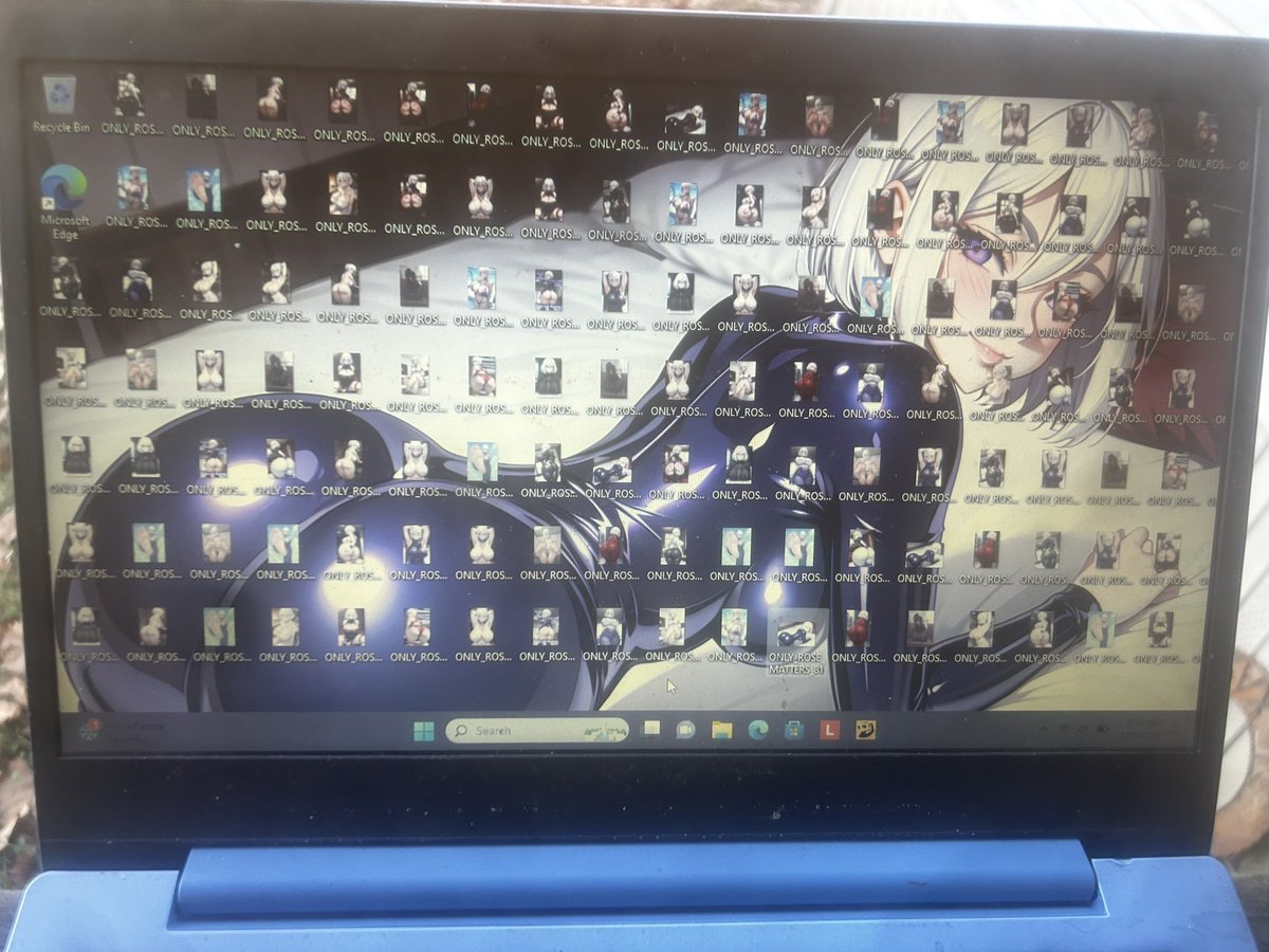 GoddessRoseOwO's tweet photo. Rose-ifier v2 just finished installing, dummy~ 💻🦠

Look at this sad little PC now… drowned in my perfect ass, pink everywhere, no boring icons left.

Wallpaper? Me.
Folders? Me.
Your whole screen? Just a shrine begging for kisses.🍑💖

No reverse, no uninstall, no escape~ this is what happens when you click without thinking. 💋

Kneel and thank me, loser. 💅

Comment 'My PC is Rose's shrine' if you're next~ 🌹
