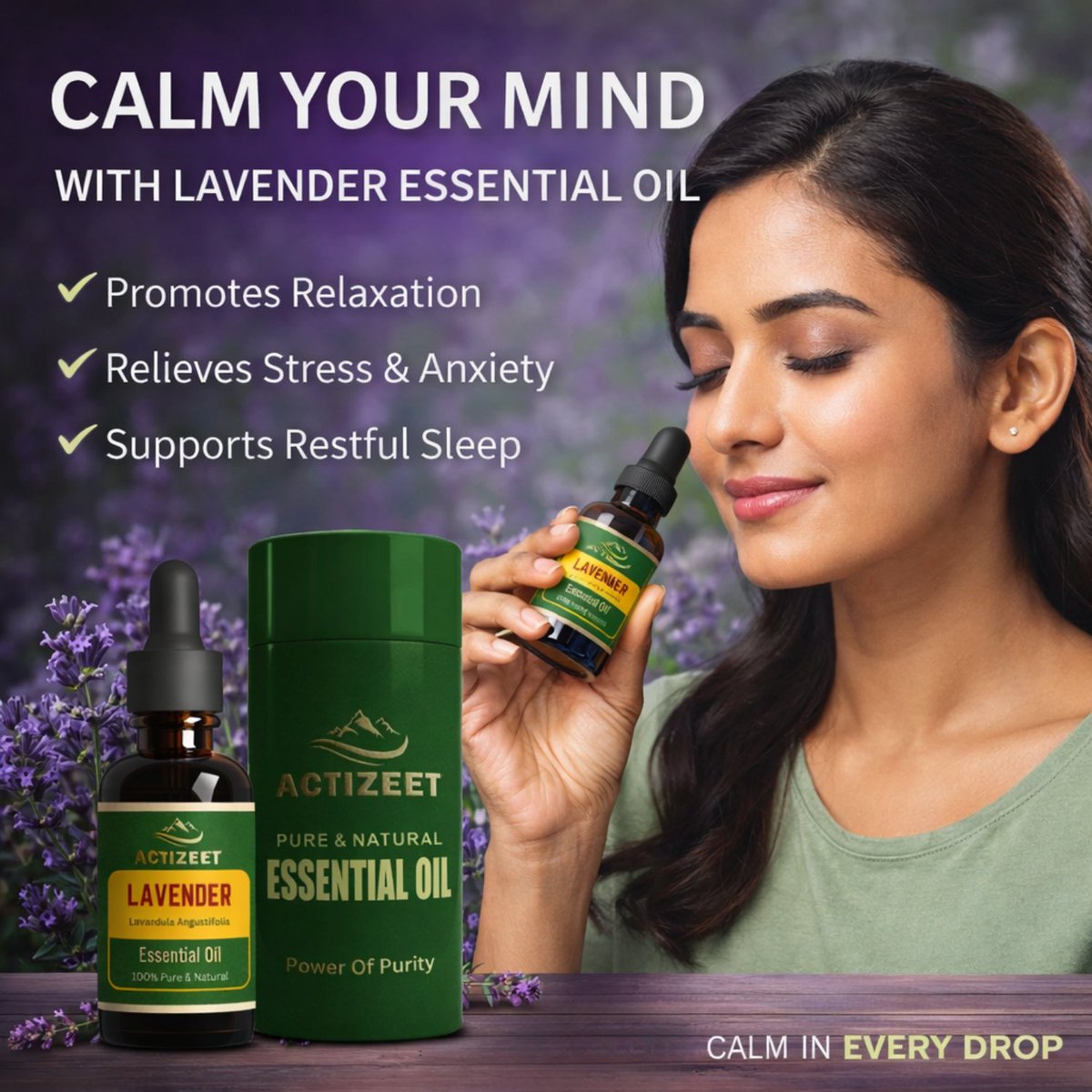 actizeet's tweet photo. Turn your home into a sanctuary of calm with the ultimate scent of relaxation! 💜🍃
If you’ve been feeling stressed, struggling to sleep, or just need a moment of peace after a long day, ACTIZEET Lavender Essential Oil is about to become your new best friend. Extracted from the finest lavender blooms, this oil is 100% pure, potent, and perfect for your wellness routine.
Why ACTIZEET Lavender Oil is a Must-Have:
This isn't just a pretty scent—it's a powerhouse of benefits for your mind, body, and soul:
· Deep Sleep Support: A few drops in your diffuser or on your pillow can help quiet your mind for a restful night’s sleep. 😴💤
· Natural Stress Relief: Inhale the soothing aroma to lower cortisol levels and melt away anxiety in minutes. 🧘‍♂️✨
· Skin & Hair Care: Known for its soothing properties, it's great for calming skin irritations or adding a boost to your hair care routine. 💁‍♀️
· Fresh Home Vibes: Say goodbye to synthetic room fresheners and hello to the natural, floral goodness of pure Lavender. 🌸

Simple Ways to Use It:
✨ Diffuse: Add 3-5 drops to your diffuser for a spa-like atmosphere at home. ✨ Massage: Mix with a carrier oil (like coconut or almond) for a relaxing body massage. ✨ Bath Soak: Add a few drops to your warm bathwater for the ultimate wind-down ritual. ✨ DIY Spray:Mix with water in a spray bottle to refresh your linens and upholstery.
Give yourself the gift of tranquility. Whether you're working from home or prepping for bed, ACTIZEET brings the essence of nature right to your doorstep.

👉 Ready to de-stress? Click the link in our bio to grab your bottle of ACTIZEET Lavender Essential Oil!

https://t.co/i4H7iFd5y2

#LavenderOil #EssentialOils #Actizeet #SelfCare #WellnessJourney #Aromatherapy #NaturalHealing #StressRelief #SleepWell