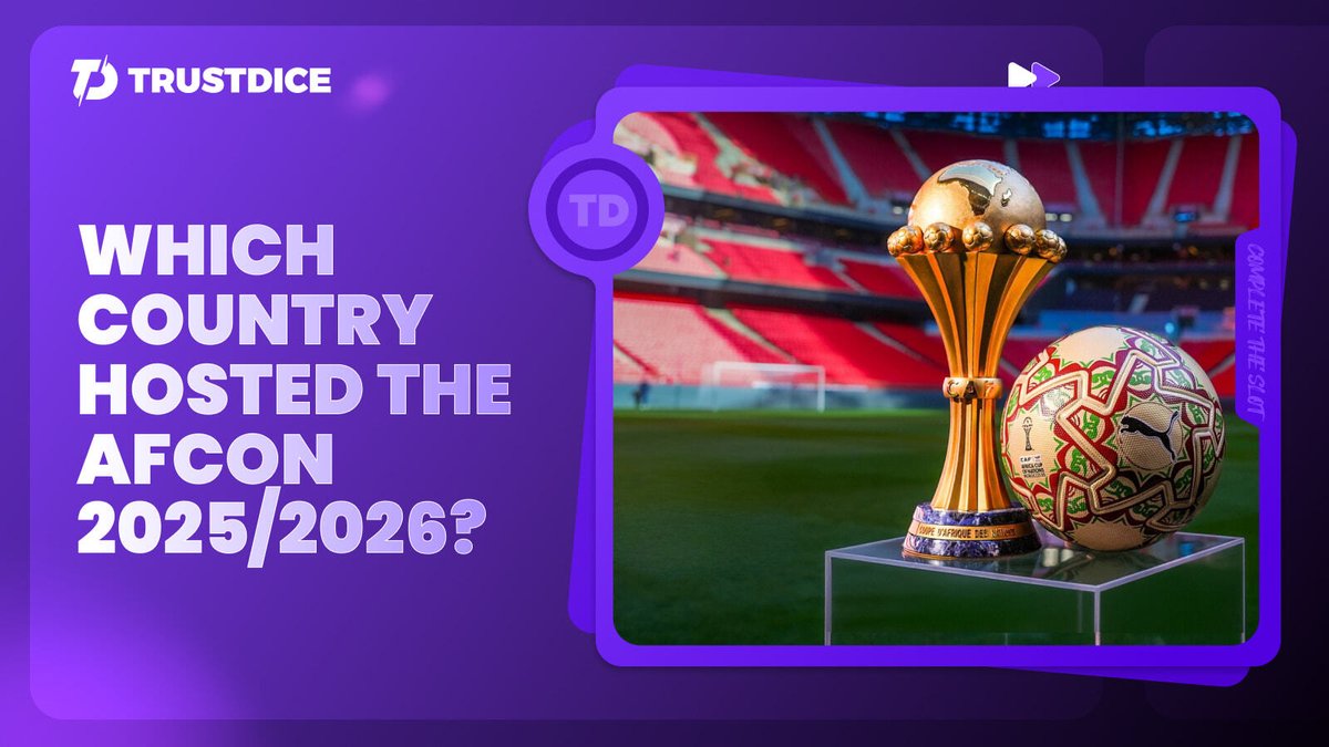 It's #TriviaTuesday Now that AFCON is over, which country hosted the African cup of nations in 2025/2026?

Don’t forget to:
💜 Like 
🔁 Repost
💬 Leave your answer &amp; TD username in the comments below

One correct guesser will be randomly selected tomorrow and will get an $10