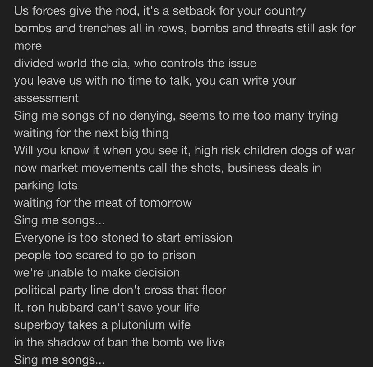 markburrows74's tweet image. Midnight Oil - US Forces (Official Video) youtu.be/SAFv2NEE-_c?si… via @YouTube

#RIPRob #RobHirst #FuckTheUSA #BasesClosedNow
