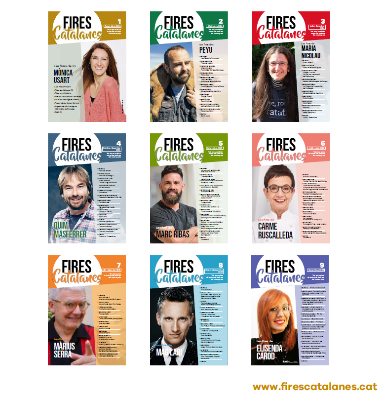 Si no coneixes les revistes de <a href="/FiresCatalanes/">Fires Catalanes</a> entra a aquest enllaç llegeix-les gratuïtament. 
firescatalanes.cat/revista/
Entrevistes, reportatges, novetats i curiositats entorn al món firal català