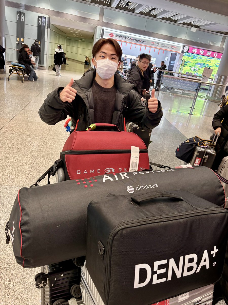 hitkurasawa's tweet image. 先ほど到着したばかりの2人ですが、先日の単独インタビューどうぞ！

ちなみに、森口選手は空港で荷物検査となり友野カレーについて説明を求められたそうです（没収はされなかったらしいです！）

今季躍進の「 #ゆなすみ 」が描く未来　「8年後の五輪まで」 | 毎日新聞 
mainichi.jp/articles/20260…